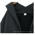 High Quality Popular japonês poncho casaco, V-Neck Batwing Loose quente senhoras Cape Coat